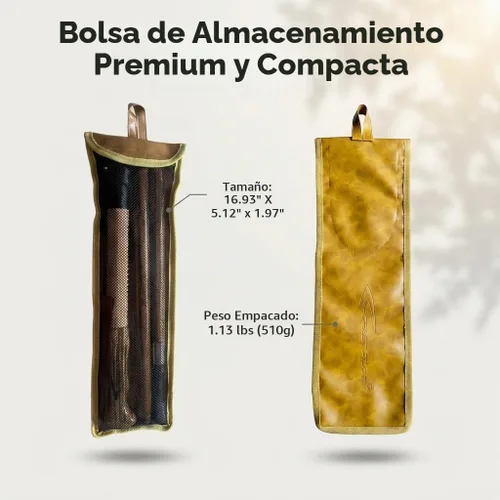 Vista 6 de FOREST PILOT Bastón de trekking – 1 unidad de madera de sasafrán ajustable y desmontable para senderismo o bastón Negro