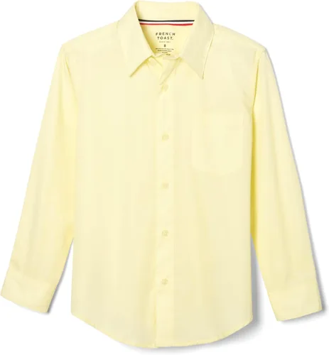 Vista 10 de French Toast Camisa de vestir de manga larga con botones para niños - E9004 2-Blanco