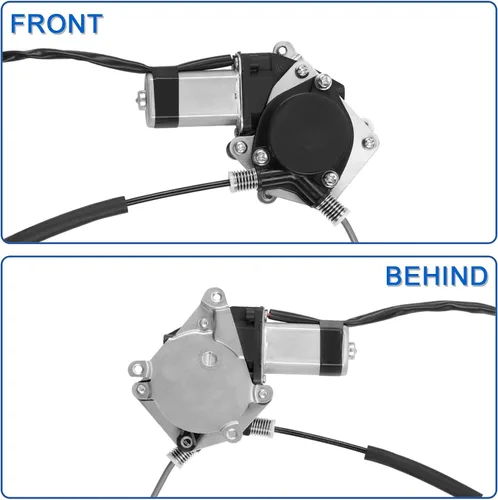 Vista 5 de Obaee 751-713 Regulador de ventana eléctrica trasera derecha del lado del pasajero con motor compatible con Ford Escape 2008 2009 2010 2011 2012
