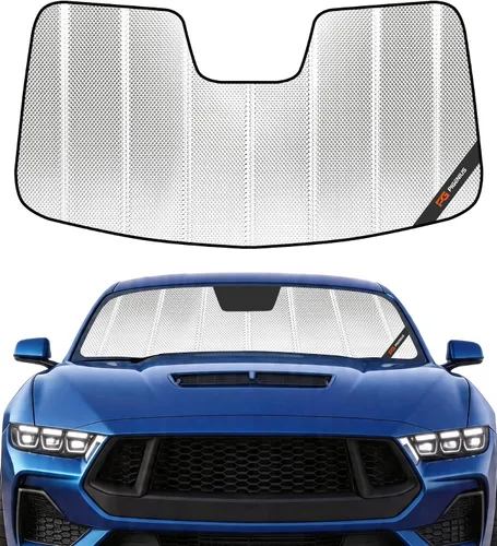 Vista 12 de Pigenius Parasol de parabrisas para Ford Mustang Coupe 2005-2009 - Salvaguarda
