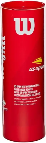 Vista 2 de WILSON US Open Tournament - Pelota de tenis, color rojo