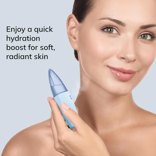 Vista 3 de GESKE SmartAppGuided™ - Refrescante de hidratación facial 4 en 1 Atomizador de agua Máquina de pulverización hidratante Rociador facial