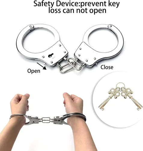 Vista 4 de Conjunto de accesorios de disfraz de policía realista, insignia del FBI para niños y niñas, esposas de juguete y gafas de sol geniales, adecuado