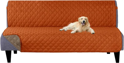 Vista 89 de U-NICE HOME Funda para sillón reclinable, reversible, con correas elásticas, resistente al agua, protege de perros y mascotas, sillón pequeño