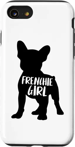 Vista 18 de Funda para iPhone 17 con diseño de bulldog francés con diseño divertido de Frenchie Girl