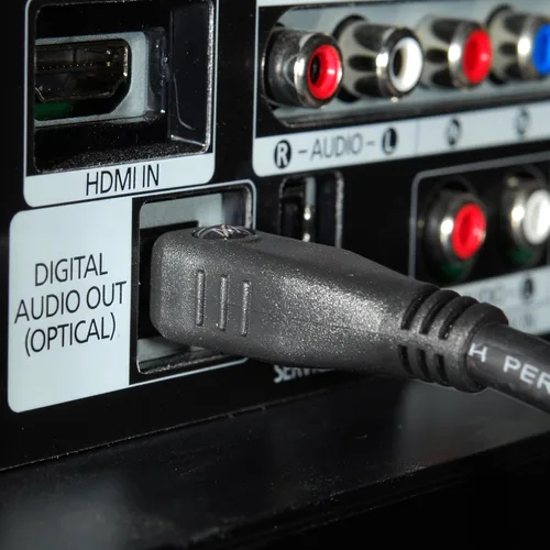 Vista 5 de Mediabridge Toslink Cable (6 pies) - Cable óptico de audio digital