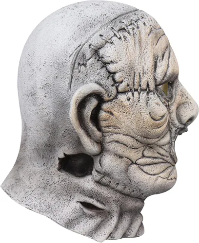 Vista 2 de NECHARI Máscaras de terror de látex de Halloween para disfraz de cosplay para adultos