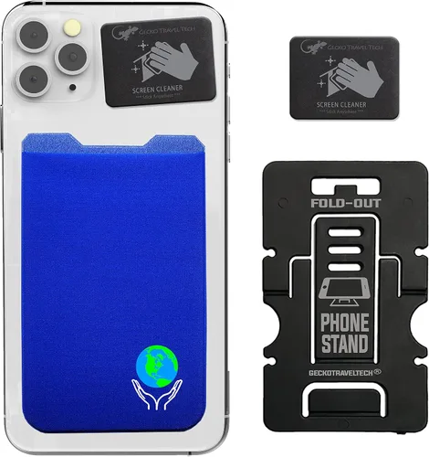 Vista 80 de Gecko - Cartera adhesiva para tarjetas de crédito y dinero en efectivo