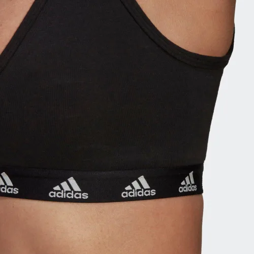 Vista 8 de adidas Sujetador de algodón diario para mujer