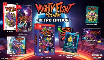 Vista 2 de Mighty Fight Federation (Retro Edition) - Nintendo Switch