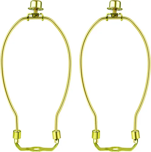 Vista 13 de 2 soportes de arpa de 7 pulgadas para lámpara desmontable, accesorios de iluminación de bricolaje resistentes para lámparas de pie y remates