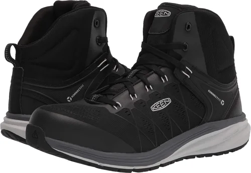 Vista 7 de KEEN Utility Vista Energy - Zapatos de trabajo y botas de trabajo con punta compuesta de altura media para hombre