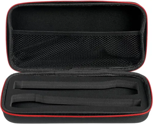 Vista 9 de MAGICLULU 1 unids caso doble micrófono bolsa de viaje viaje bolsa de almacenamiento duro bolsa para viajes