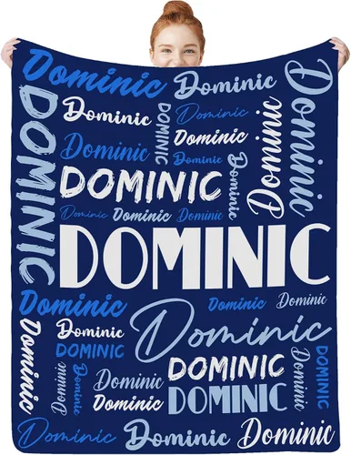 Vista 30 de Manta personalizada con nombre para niños, niñas, niños, niñas, manta personalizada con nombre para adultos, hombres y mujeres, mantas de bebé