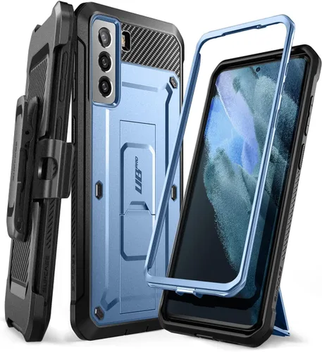 Vista 10 de SUPCASE, Unicorn Beetle Pro Series - Funda diseñada para Samsung Galaxy S21 5G (lanzamiento 2021),Funda robusta de doble capa, con función