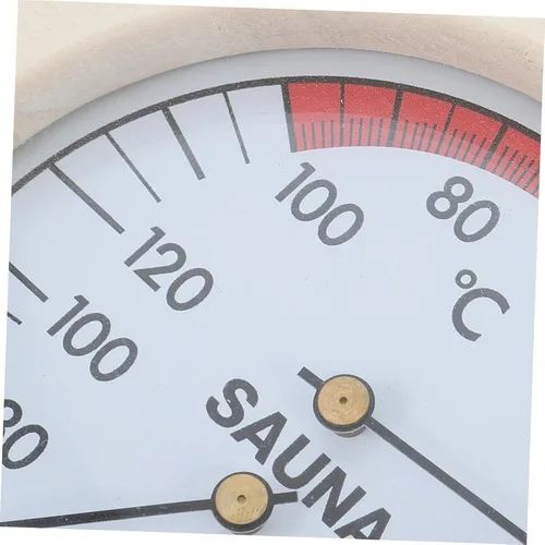 Vista 3 de Indoor Sauna Temperature Gauge Analog Humidity Multifunctional Wall Mounted Thermometer for Sauna