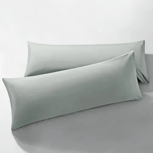 Vista 13 de MILVOWOC - Fundas de almohada de microfibra cepillada, naranja quemado, 20 x 26 pulgadas Juego de 2 piezas, cierre de sobre antideslizante