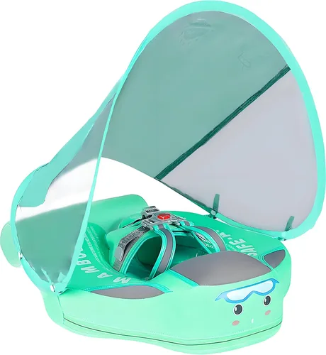 Vista 12 de Mambobaby Flotador para añadir cola sin volteo, flotador de natación para bebé, flotador de espuma de perlas, flotadores de agua sólida, entrenador