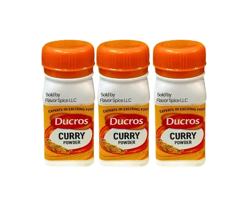 Vista 4 de Ducros Curry Powder (0.88 oz), una mezcla de hierbas naturales y especias ricas y exóticas (1 BOTELLA)
