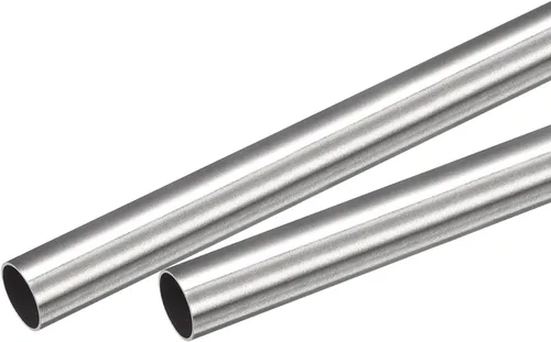 Vista 23 de uxcell Tubo capilar del acero inoxidable 304, tubería gruesa del metal de la longitud de la pared de 820.2 ft m del OD 18.0 ft m x 0.7 ft m