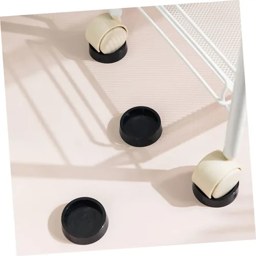 Vista 7 de DOITOOL 2 sets protectores de patas de silla accesorios muebles ruedas tazas para suelos duros ruedas de goma 2 unids*2