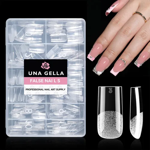 Vista 30 de UNA GELLA - Pegamento para uñas súper fuerte, 2 unidades de 0.3 fl oz, semisólido