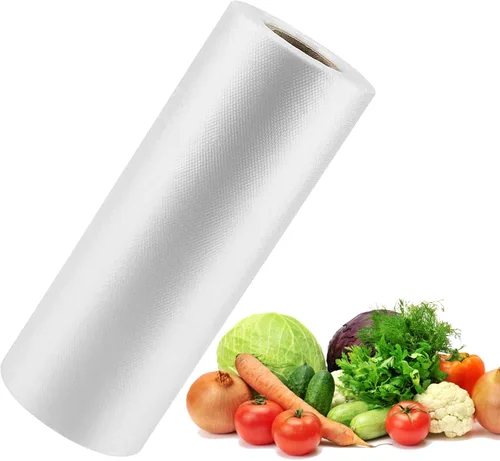 Vista 8 de Bolsas de almacenamiento de alimentos, 10" x 14" bolsas de plástico para productos en un rollo, bolsa de plástico transparente para alimentos