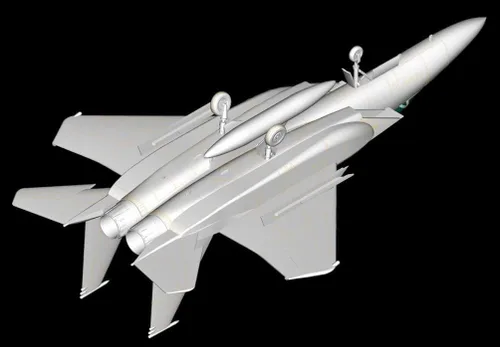 Vista 3 de Hobby Boss F-15C Eagle Fighter - Kit de construcción de modelo de avión