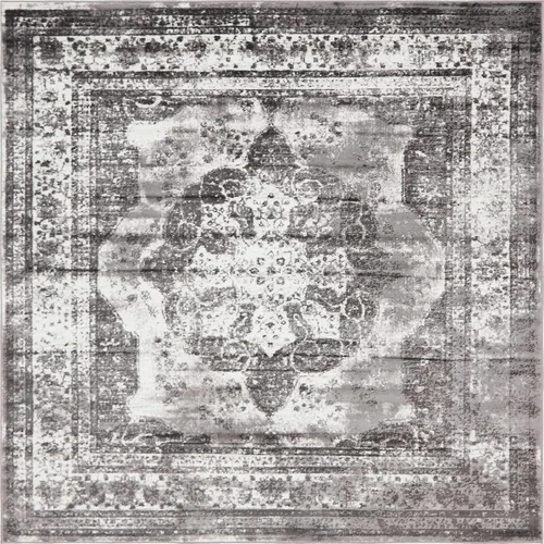 Vista 291 de Unique Loom Colección Sofia - Alfombra de área Salle Garnier (7' 1" x 10' Rectángulo, Borgoña/ Marfil)