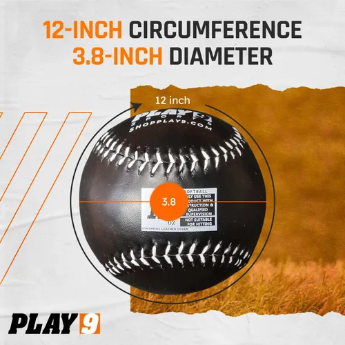 Vista 3 de Juega 9 pelotas de softball ponder