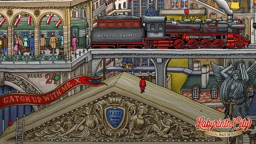 Vista 3 de Labyrinth City Pierre the Maze Detective - Nintendo Switch Código digital