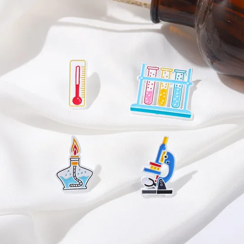 Vista 7 de Chill Pill Pin Broches para niñas, broches y alfileres para mujer, joyería médica, juego de broches esmaltados para enfermera, médico, graduación