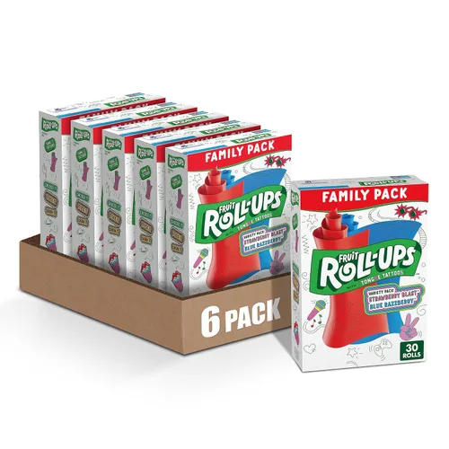 Vista 9 de Betty Crocker Rollo de frutas, Blastin' Berry Hot Colors, 0.5 onzas, 96