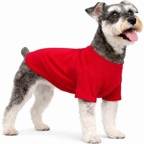 Vista 211 de Lovelonglong 2019 - Ropa para mascotas, Disfraces para Perro, Ropa Camisetas en blanco para Perros Grande Medianos Pequeños 100% Algodón 18