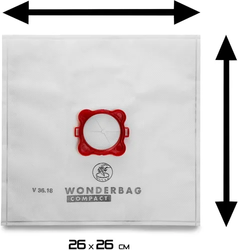 Vista 2 de Wonderbag WB305120 46-WB-04, papel, 3 litros, blanco