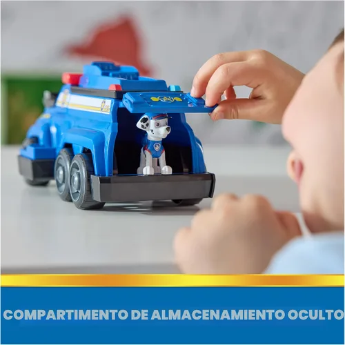 Vista 8 de PAW Patrol Vehículo Team Cruiser con 6 figuras coleccionables de cachorros