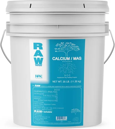 Vista 8 de RAW Calcio/Mag 2oz - Combo esencial para la salud vegetal - Aumenta la fuerza celular y la absorción de nutrientes