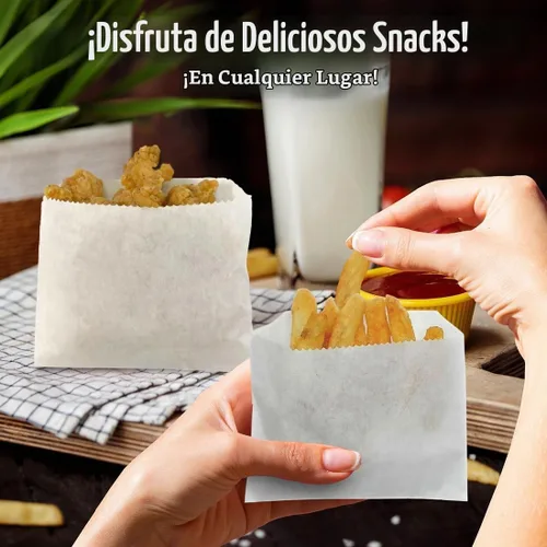 Vista 3 de Regency Wraps Bolsas resistentes a la grasa, 4.5 x 3.5 pulgadas, paquete