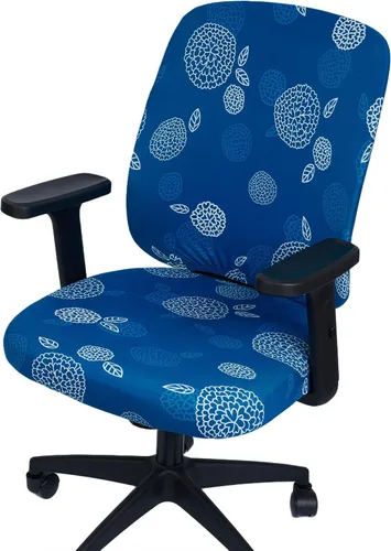 Vista 34 de Melaluxe Funda para silla de oficina de computadora, funda universal protectora y elástica para silla giratoria elástica