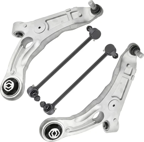 Vista 151 de Detroit Axle - Barras estabilizadoras de brazos de control delanteros 4WD para Ford 2005-2008 F-150 Lincoln Mark LT, 2 brazos de control superiores