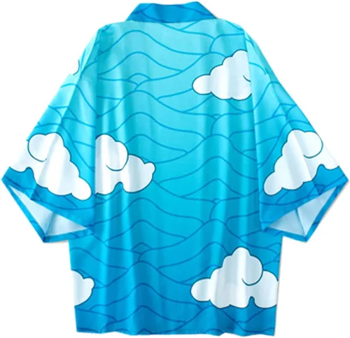 Vista 10 de Capa de protección solar suave para adultos, estilo kimono, disfraz de cosplay