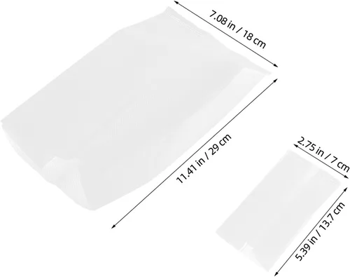 Vista 2 de 200pcs Seedling Grow Bags 8x10cm 20x20cm Non-woven Fabric Breathable