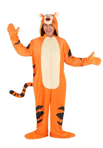 Vista 3 de Disfraz Tigger Deluxe Disney Winnie the Pooh Talla Plus Multicolor