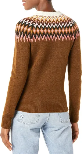 Vista 2 de Tienda Essentials - Suéter de cuello redondo suave al tacto para mujer