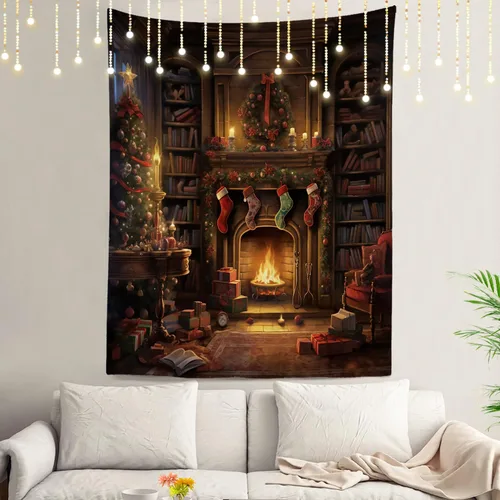 Vista 93 de Shrahala Modern Abstract Artwork Wall Tapestry, Orange Black Beige Wall Hanging Large Tapestry Decoration Polyester Fiber White Hem Around for Dorm