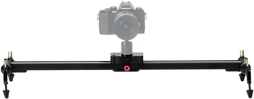 Vista 6 de Fotodiox Pro SlideCam - Estabilizador deslizante de video de 600 a 24 pulgadas, deslizador de pista de cámara DSLR, sistema de riel