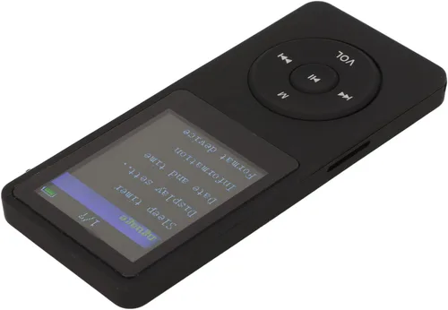 Vista 7 de Reproductor de MP3 con soporte para tarjeta TF, radio portátil delgada 1 8 LCD reproductor de música digital con accesorios para tarjeta de memoria
