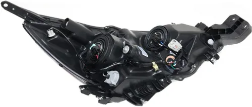 Vista 2 de Para Subaru Legacy 2015 2016 2017 Conjunto de faros delanteros lado del conductor Certificado CAPA Halógeno Compuesto Bisel cromado Lente