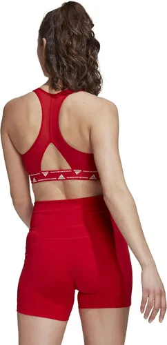 Vista 3 de adidas Sujetador de entrenamiento Powerreact de soporte medio para mujer