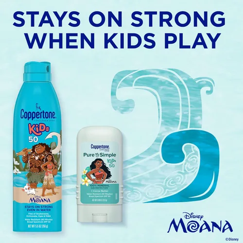 Vista 3 de Coppertone Spray protector solar para niños SPF 50 5.5 Oz